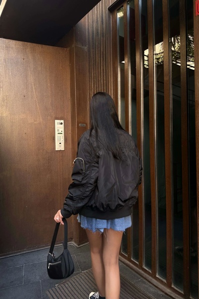 Eka Γυναικείο παλτό με μαύρο κορδόνι με λεπτομέρεια 0999-23192