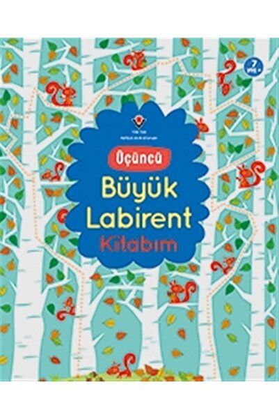 Tübitak Yayınları Üçüncü Büyük Labirent Kitabım - Kristeen Robson 9786053122968