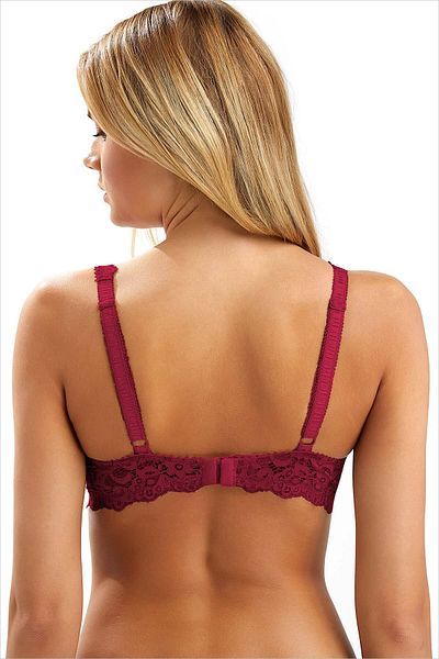 AYYILDIZ 3648 Sutien cu cupping Burgundy