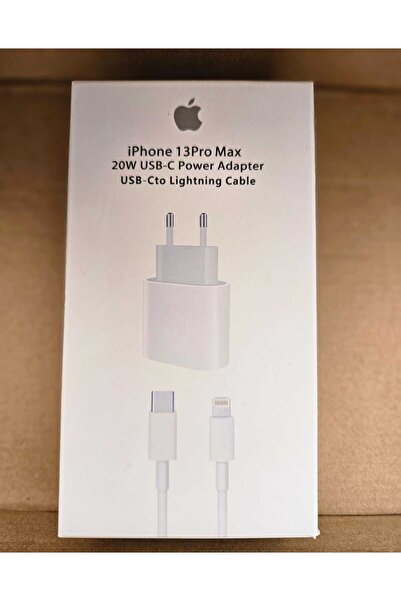 BLUE SİDE Apple Iphone Uyumlu Hızlı 20w Usb-c Güç Adaptörü + Usb-c To Lightni...