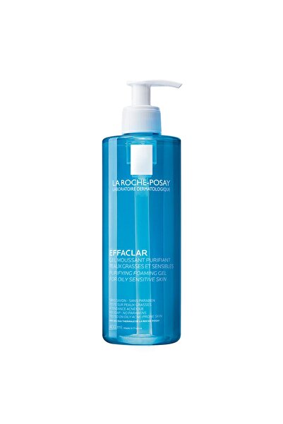 La Roche Posay Effaclar Jel 400 ml Yağlı Düzensiz Cilt Tipleri İçin Sabun İçermeyen Temizleyici /e1