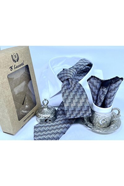 B'lazzotti Woven Handkerchief Tie