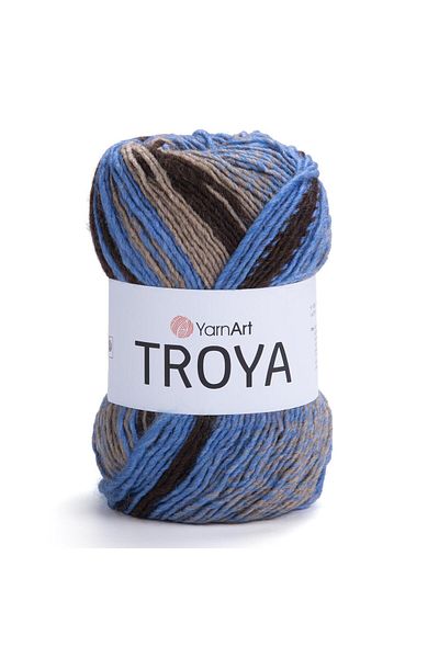 Yarnart TROYA - ΜΠΡΟΥΛΙ ΧΕΙΡΟΠΟΙΗΤΟ ΠΛΕΚΤΟ ΣΚΟΡΔΟ EBRULI-2119
