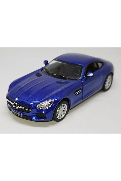 Kinsmart Mercedes Amg Gt 1:36 Mavi Çek Bırak Model Araba