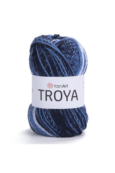 Yarnart TROYA - ΜΠΡΟΥΛΙ ΧΕΙΡΟΠΟΙΗΤΟ ΠΛΕΚΤΟ ΣΚΟΡΔΟ EBRULI-2106