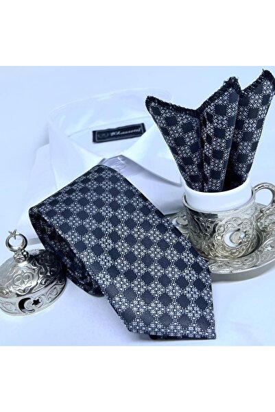 B'lazzotti Woven Handkerchief Tie