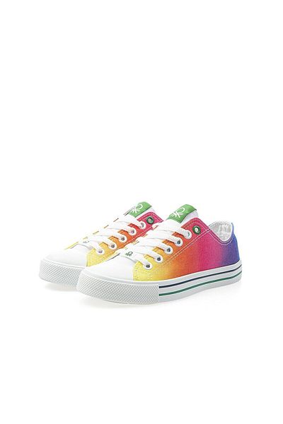 Benetton Women's Orange Sneakers