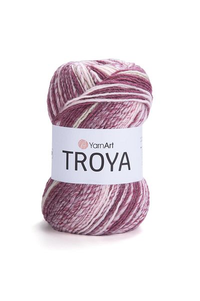 Yarnart TROYA - ΜΠΡΟΥΛΙ ΧΕΙΡΟΠΟΙΗΤΟ ΠΛΕΚΤΟ ΣΚΟΡΔΟ EBRULI-2105