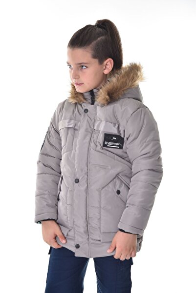 ÖFİ Kids معطف منتفخ بغطاء للرأس قابل للإزالة للرجال من M.A.F.I.1812