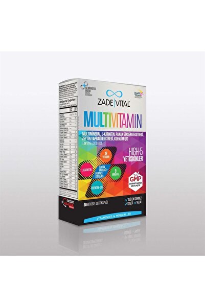 Zade Vital 30 Capsules Multivitamin