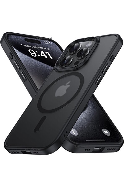 m.tk moveteck İphone 15 Pro Max Kılıf Kamera Yükseltili Magsafe Şarj Destekli...