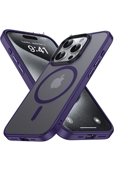 m.tk moveteck İphone 15 Pro Max Kılıf Kamera Yükseltili Magsafe Şarj Destekli...