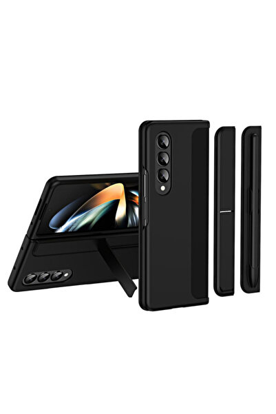 Gpack Samsung Galaxy Z Fold 5 Kılıf Standlı Veya Kalemli Lüx Sert Kapak Alp1 ...