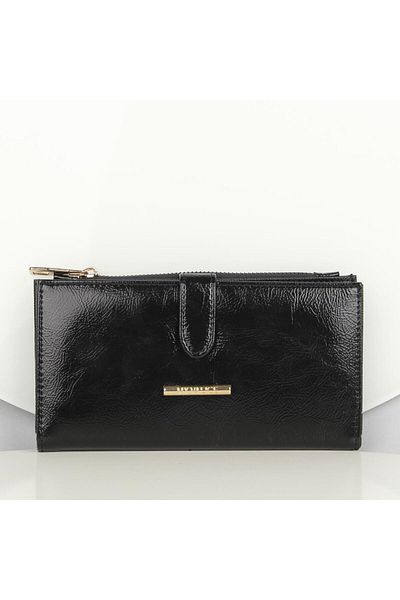 My Valice Women's Leather Wallet and Card Holder 1625 Black