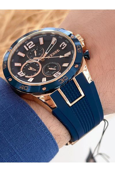 Wesse WWG402305 Wesse New Season Silicone Cord Inner Function Active 5 Atm Men's Wristwatch