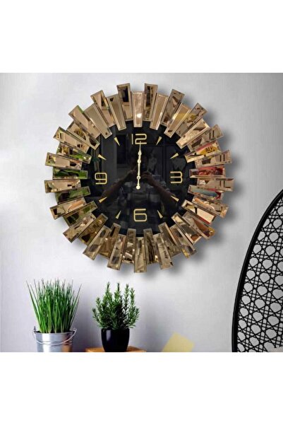 Genel Markalar Art Mirror Elite piyano Aynalı Saat 80 Cm