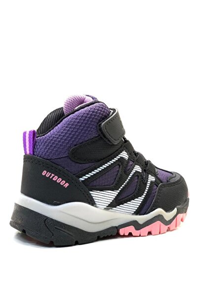 Promax 1859 Kız Çocuk Okul Öncesi Mor/Siyah Outdoor Bot