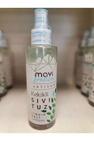 Mayi Tuz Delice Doğal Artisan Kekikli Sıvı Tuz 150ML
