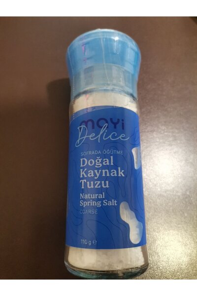 Mayi Tuz Mayi delice Doğal Kaynak Tuzu Seramik Değirmen (Sofrada Öğütme) Adet