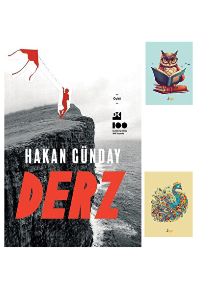 Dara Yayınları Derz - Hakan Günday - Doğan Kitap - 9786256843783 (2 NOT DEFTERLİ)