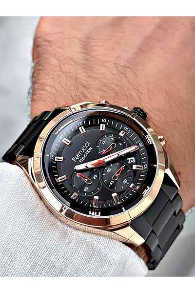 Ferrucci Function Multi-Function 3 Atm Men's Wristwatch