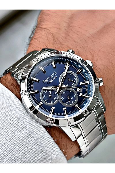 Ferrucci Function Multi-Function 3 Atm Men's Wristwatch