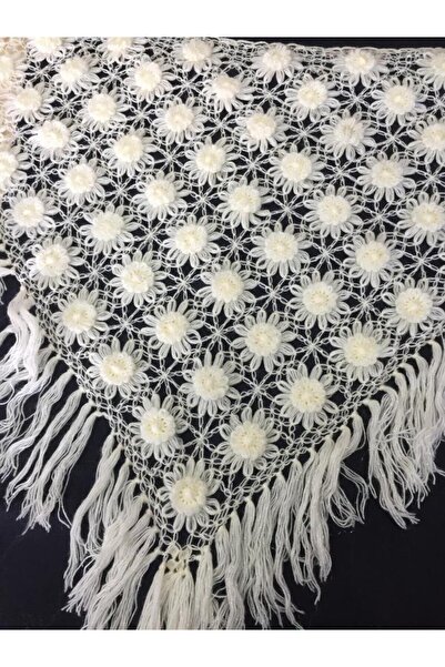 Papatyam Hand Knitted Dowry Motif Shawl/ Bridal Shawl/ Knitted Shawl/Handcrafted Shawl/Knitted