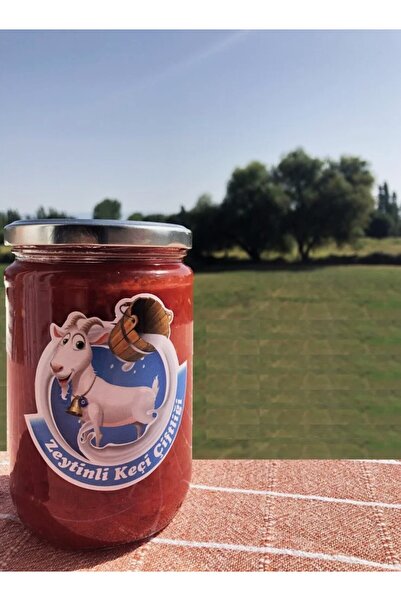 Zeytinli Keçi Çiftliği Doğranmış Tarla Domatesi Cam Kavanoz 660 Cc (GÜBRESİZ,...