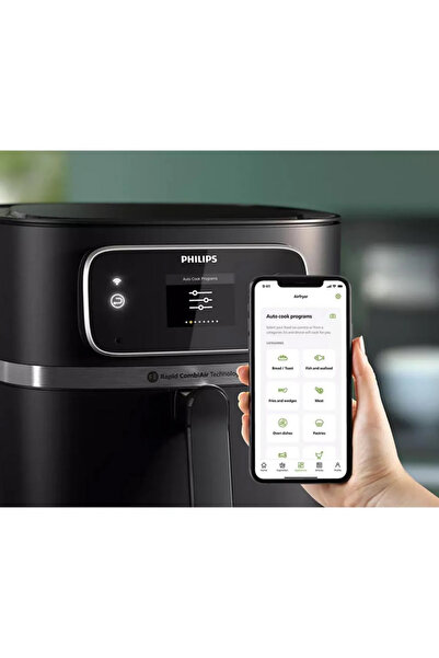 Philips 7000 Seri Airfryer Combi XXL 8,3L Connected 22'in1 Uzaktan Bağlantılı Ultra