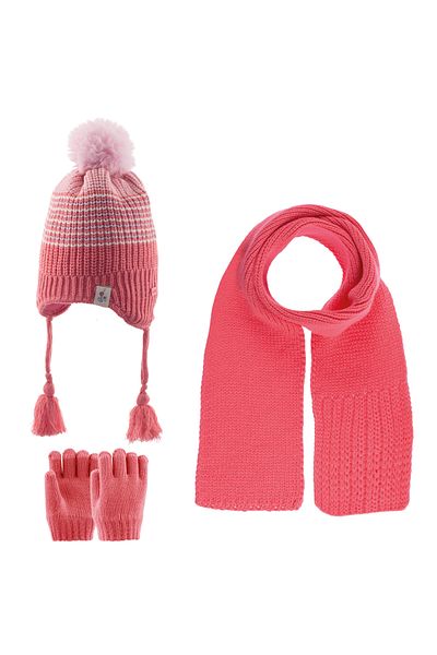 Kitti Girl's Scarf Beanie Gloves Set