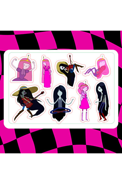 Nurmurs Adventure Time 3 Bubble gum & marceline Çizgi Film Laptop Notebook Aj...