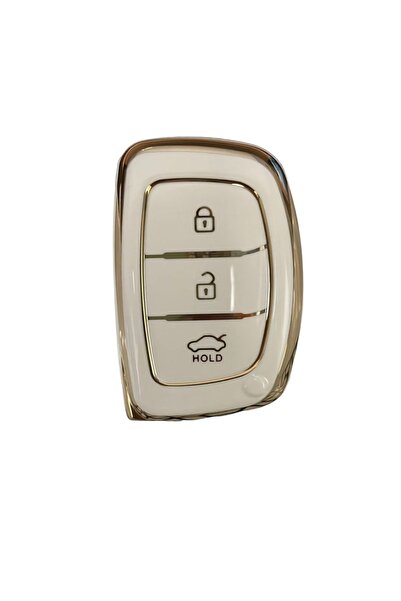 EBG İSTANBUL Hyundai 13-18 Ix35 Tucson Smart 3 butoane, alb, carcasă pentru telecomandă