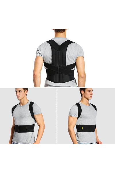 Wi Fro Upright Posture Corset Double Underwire Unisex Anti-Hunchback Corset Medical