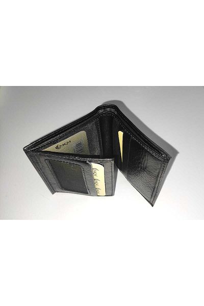 firdevsi hobi Genuine Leather Vertical Men's Wallet