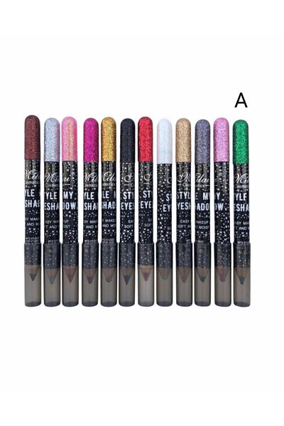 Mardinal Milai 12-Piece Jumbo Size Glittery Pen Headlight-a Series