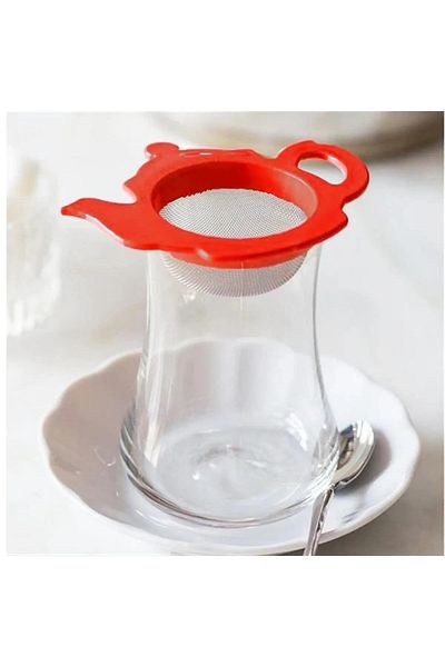 Kenpool Home Office Tea Strainer Teapot Shaped Strainer Assortment