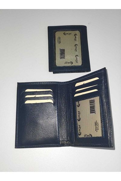 firdevsi hobi Genuine Leather Vertical Men's Wallet