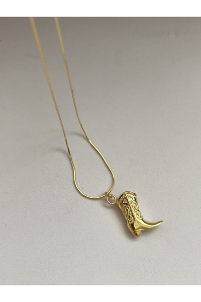 ZWEIG 925 Ayar Gümüş Kovboy Çizmesi Kolye