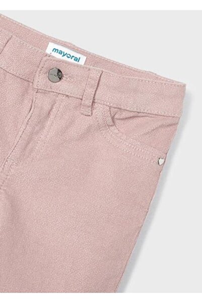 MAYORAL Girl's Cream Trousers Glitter