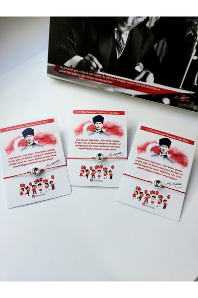 Lilamor 30 قطعة 29 أكتوبر يوم الجمهورية أتاتورك سوار