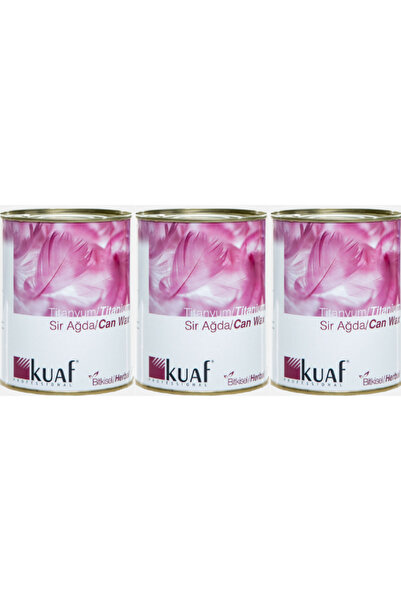 Kuaf konserve Sir Ağda Titanyum 800 Gr 3 Adet