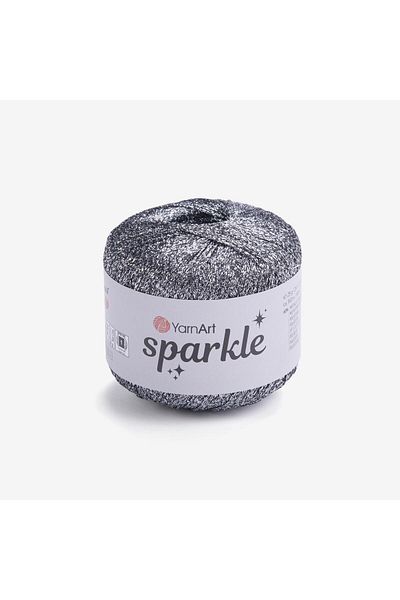 Yarnart SPARKLE - ΝΗΜΑΤΑ ΠΛΕΚΤΟΥ ΓΚΡΙ-1303