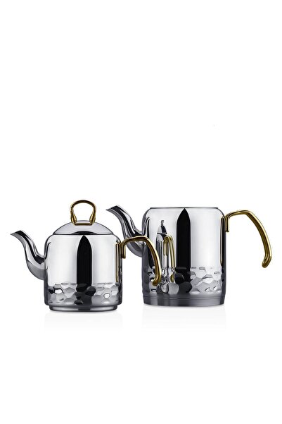 KORKMAZ Erna A227-02 Gold Teapot Set