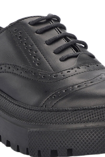 İncim ® | Дамски обувки Nero Black Skin с висока 5 см специална дебела подметка, твърди и издръжливи, стилни и стилни мокасини