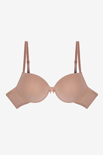 AYYILDIZ Women's Nude Padded Bra 811