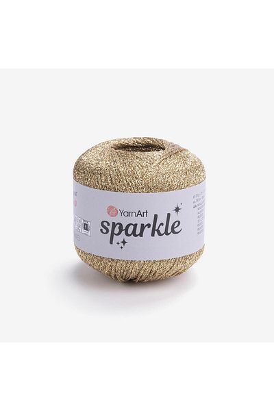 Yarnart SPARKLE - KNITTED STRING GOLD-1306