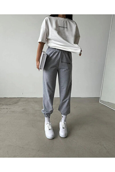 AY MONTANA LUNAVISTA Γυναικεία φούτερ Brooklyn με στάμπα στο κάτω μέρος