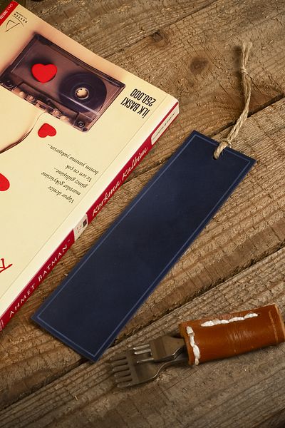 Lost Slope Leather Bookmark - Real Leather & Handmade