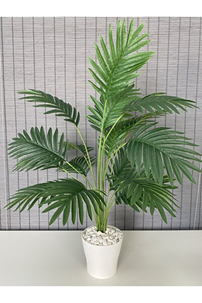 Bahçem Yapay Ağaç Areka Ağacı Palmiye Ağacı Salon Bitkisi 18 Yaprak 85cm