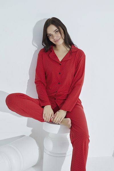 ELİTOL Buttoned Comfortable Pajama Set